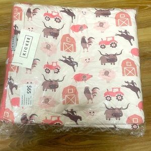 Kickee Pants Throw size blanket OKC exclusive NWT